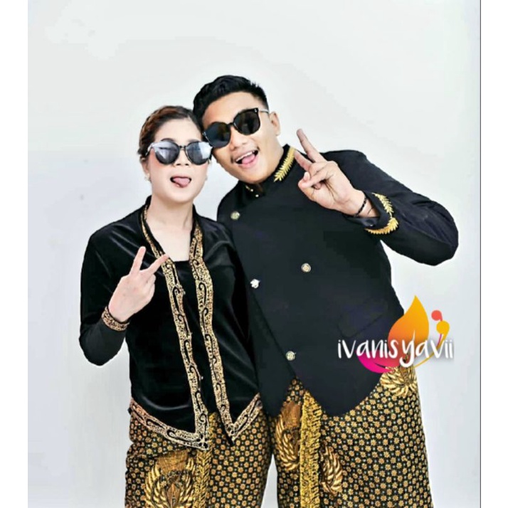 Baju Prewedding / Baju Adat, Motif Bordir - truntum garuda (MSTR)