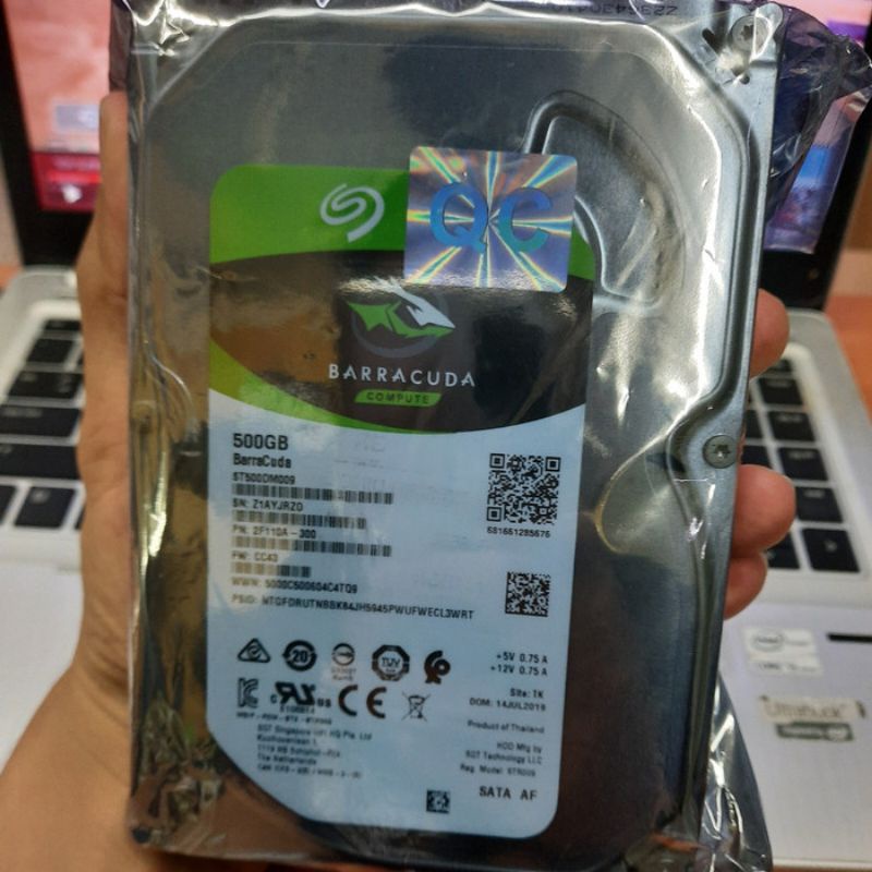 Hardisk 500Gb Pc Seagate Slim 3.5 Inch Garansi 1 Tahun