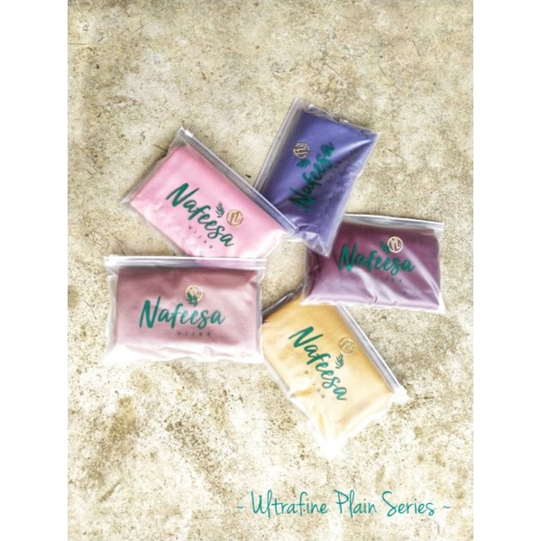 Voal Ultrafine Tryspan | Ultrafine Voal Plain Nafeesa