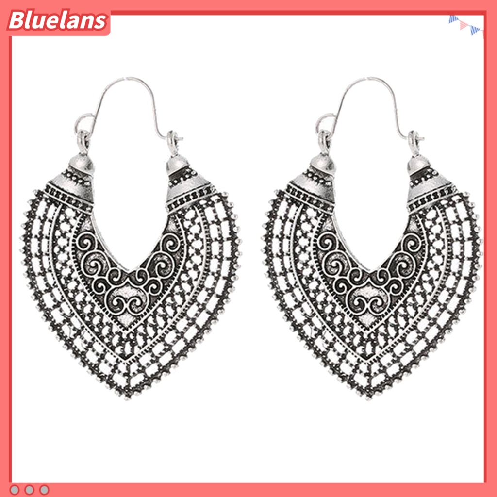 Bluelans Earrings Women Bohemian Alloy Women Bohemian Ear Pendant