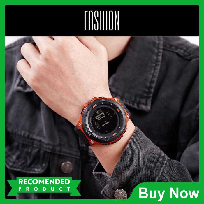 SKMEI Jam Tangan Digital Thermometer Compass Pedometer Calorie - 1443