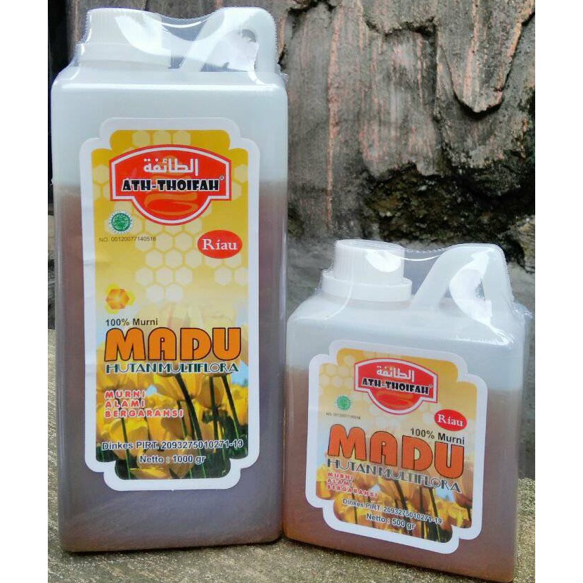 

madu hutan murni riau multiflora 1000gram
