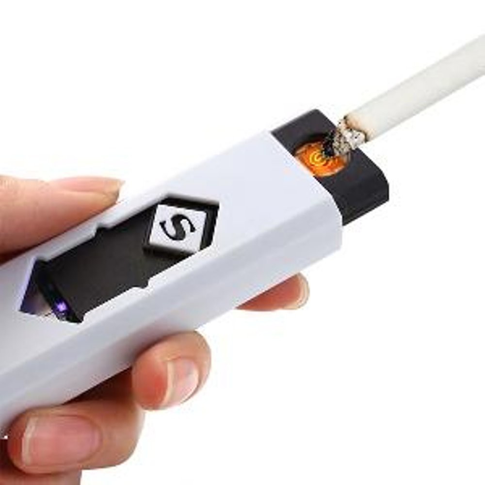 [20 GRAM] USB Rechargeable Lighter - Korek Api Elektrik USB S SUPERMAN