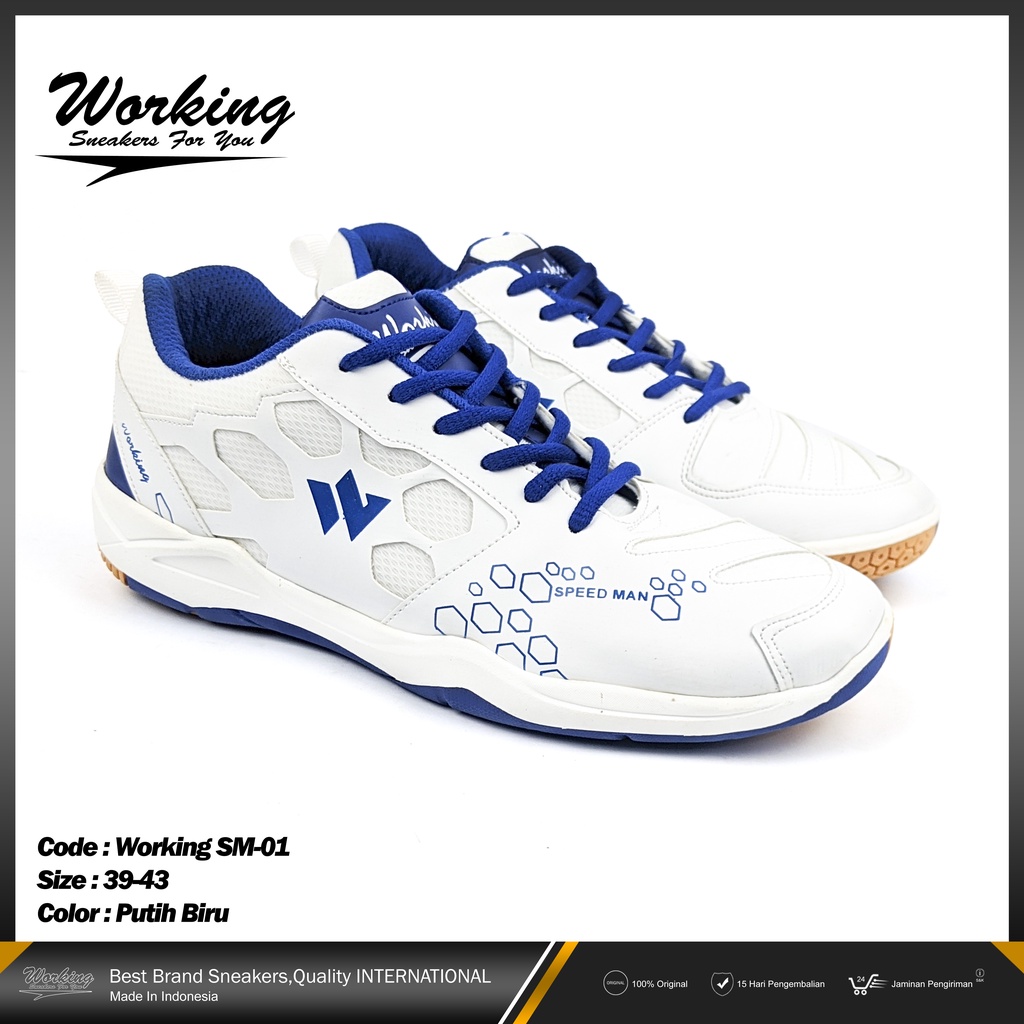 Working Sneakers For You Sepatu Pria Badminton SM-01