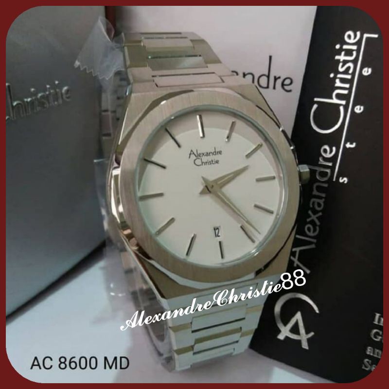 Jam Tangan Pria Alexandre Christie 8600 AC8600MD AC 8600 | Original
