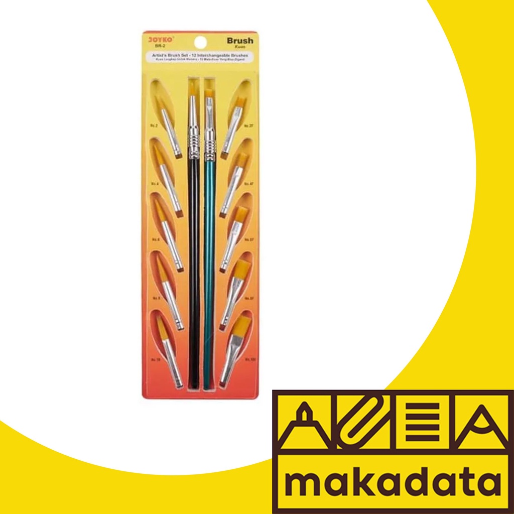 

BRUSH / KUAS LUKIS JOYKO BR-2 MURAH