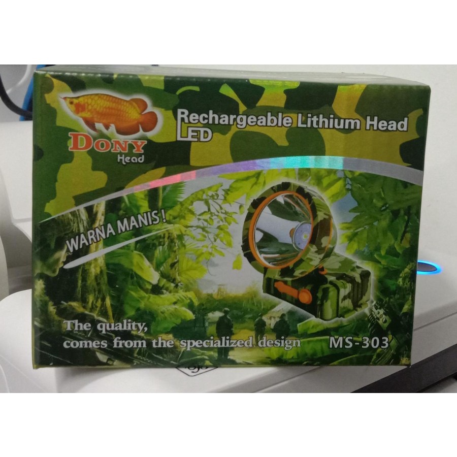Senter kepala DONY cas KL 303