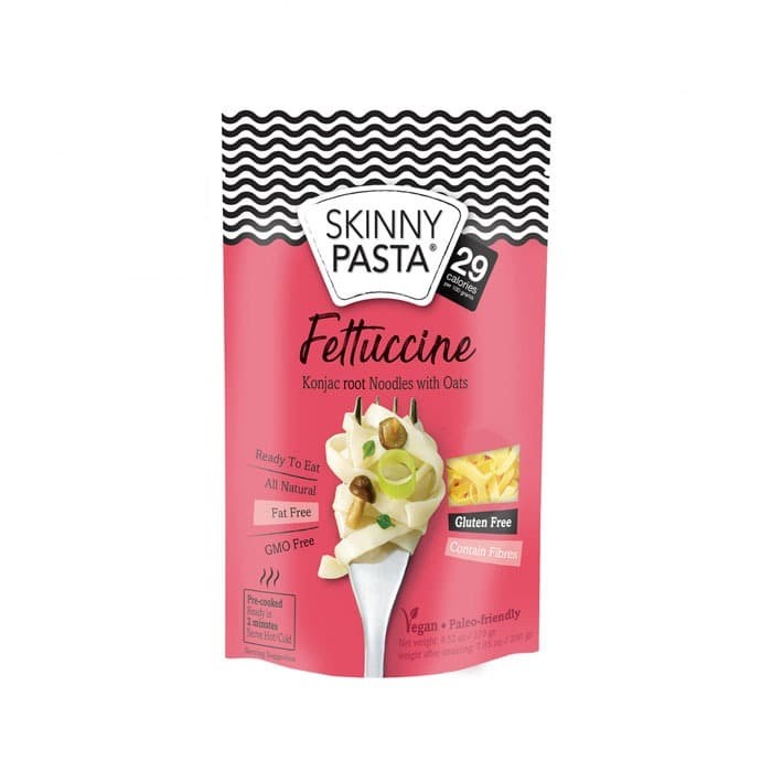 

PASTA-ANEKA- ORGANIC KONJAC FETTUCINE 29CAL SKINNY PASTA 200G -ANEKA-PASTA.