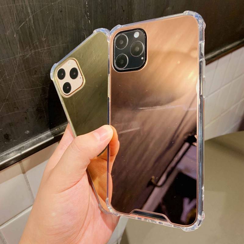 Casing Kaca Anti Guncang Untuk Iphone 11 Pro X Xs Max Xr Se 2020 6 6s+7 Plus 8 8plus