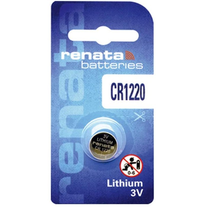 BATERAI RENATA CR 1220 / CR 2016 / CR 2025 / CR 2032 LITHIUM 3V ORIGINAL