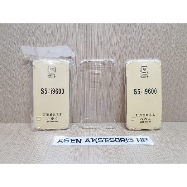 Anti Crack Samsung S5 Big G900F S5 Docomo i9600 5.1 inchi Soft Case Anti Shock Jelly Case Tahan