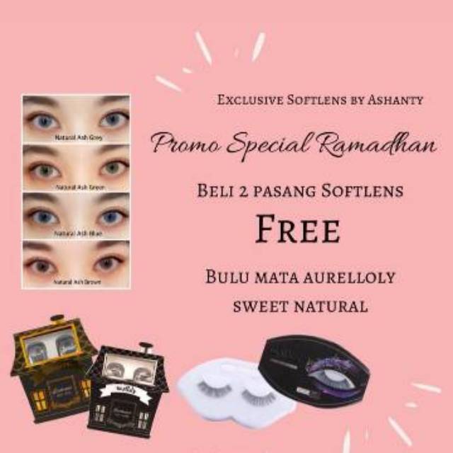 Softlens ashanty beauty limited loly brown