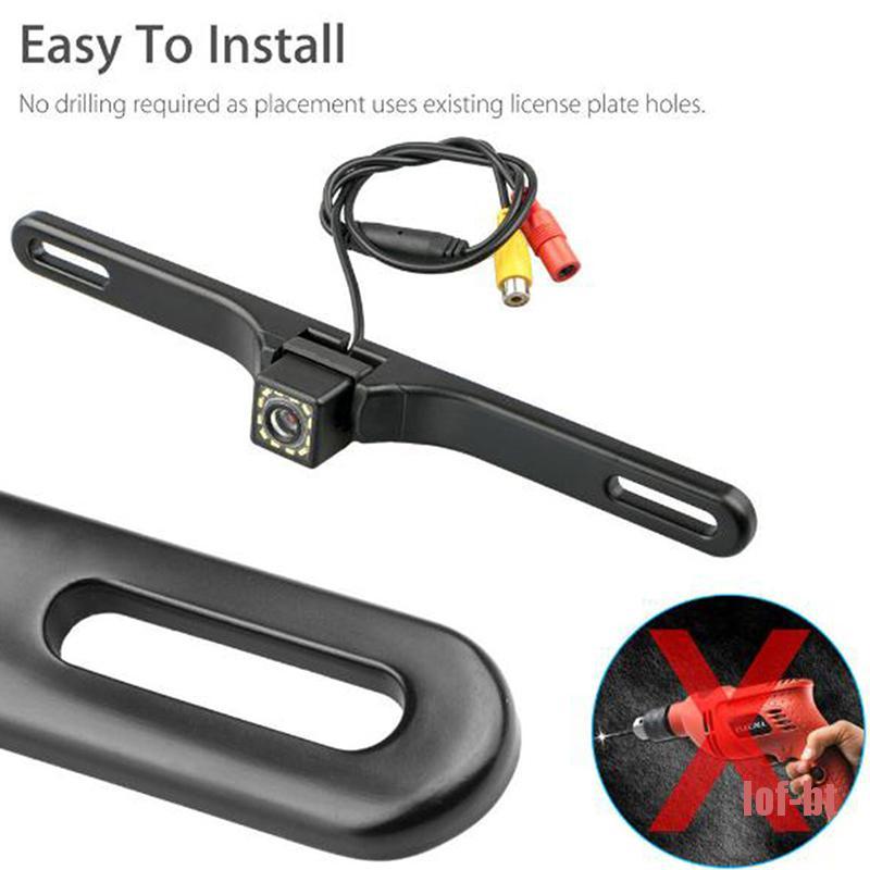 [lof-auto] Waterproof 170° HD Car RearView Reverse Backup Camera License Plate Night Vision