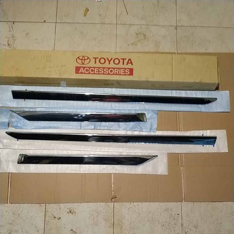 List body chrome Fortuner vrz 2016 s/d 2025 Original