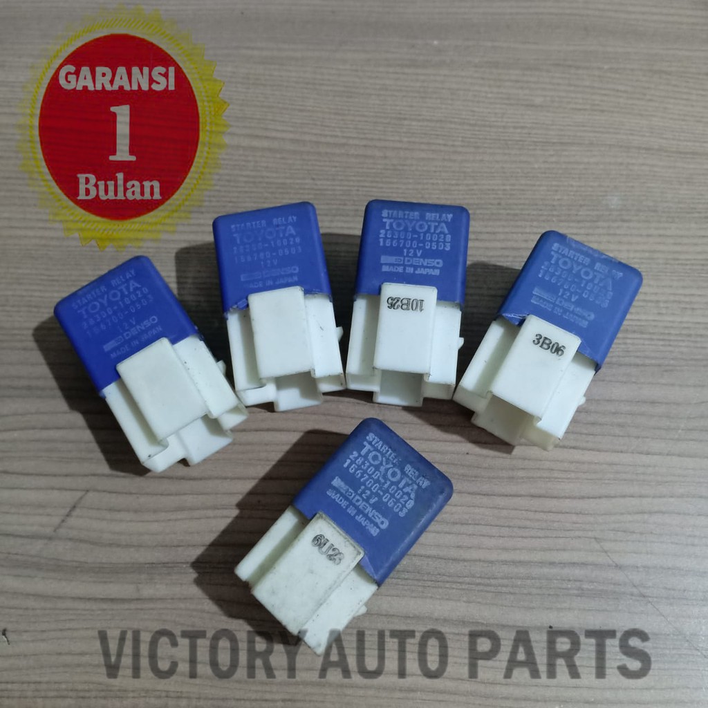 Relay stater kijang kapsul soluna kaki 4 28300 10020 156700-0503 ORI COPOTAN