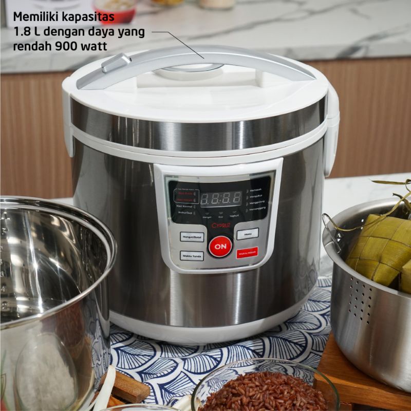 Cypruz rice cooker Rendah Kalori