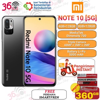 redmi note 10 5g 4gb128gb 8gb128gb garansi resmi 1 tahun