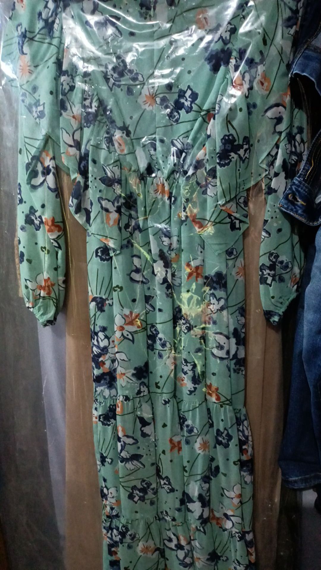 Plastik Cover Dress Gaun Gamis Uk.60x185 - Plastic Laundry Loundry  Londry Long Dress