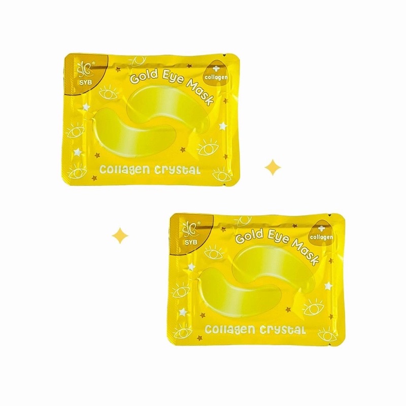 SYB COLLAGEN CRYSTAL GOLD EYE MASK / MASKER MATA SYB / EYE MASK SYB