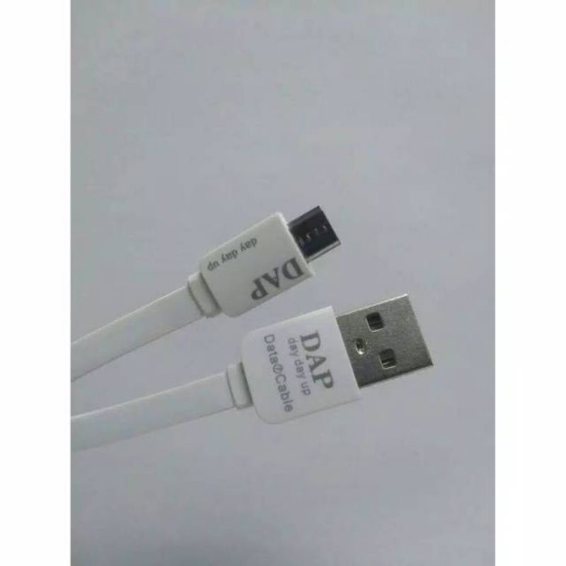 Kabel Data DAP DM200 2.4A FastCharging Original Kabel Casan DAP DM200 For Android Micro