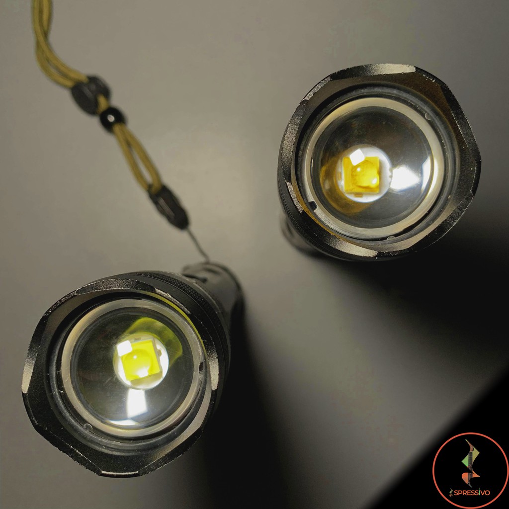 Senter LED XHP 50 ultrafire Cree Compact baterai 18650 / 26650 rechargeable