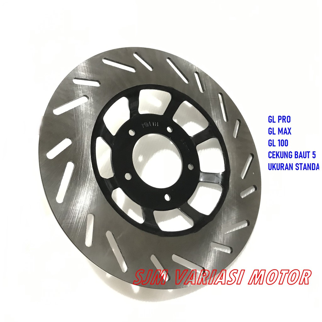 PIRINGAN DEPAN GL 100-GL MAX-GL PRO BAUT 5 cakram disk depan STANDAR GL PRO GL MAX GL 100