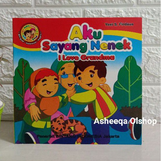 Buku Cerita Aku Sayang Nenek / full colour