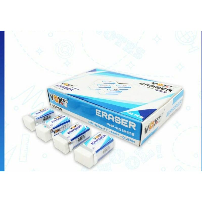 

Penghapus BOS PUTIH Murah Isi 40 Pcs