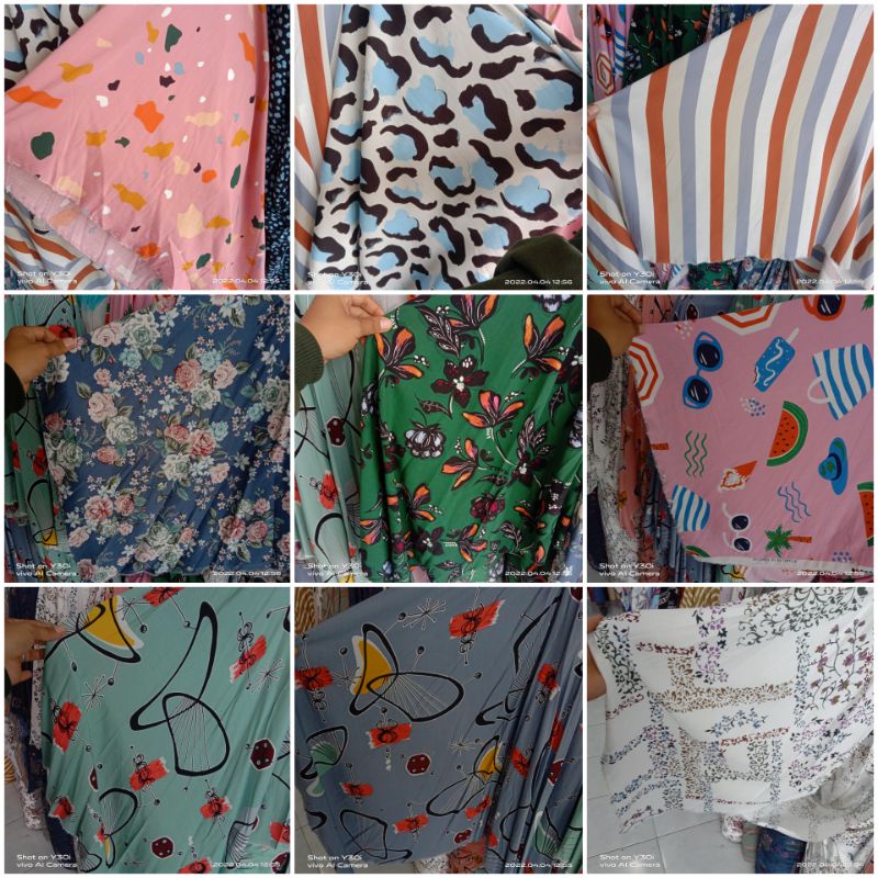 kain rayon viscose| cotton rayon premium