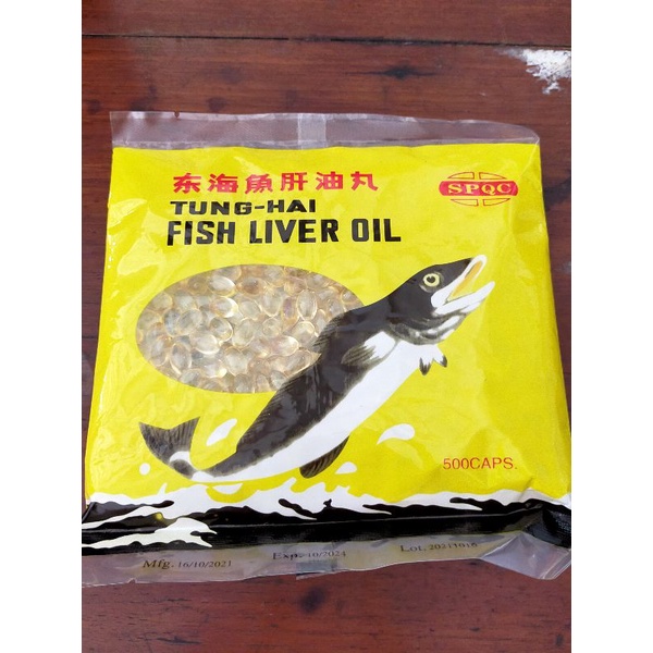 Minyak Ikan/Fish Oil Isi 500pcs Tunghai