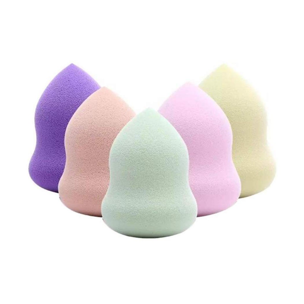 BEAUTY BLENDER SPONGE TELUR/ BEAUTY BLENDER SPONGE TEAR DROP MAKE UP KERUCUT/ SPONS MAKE UP SERBAGUNA ( SATUAN )