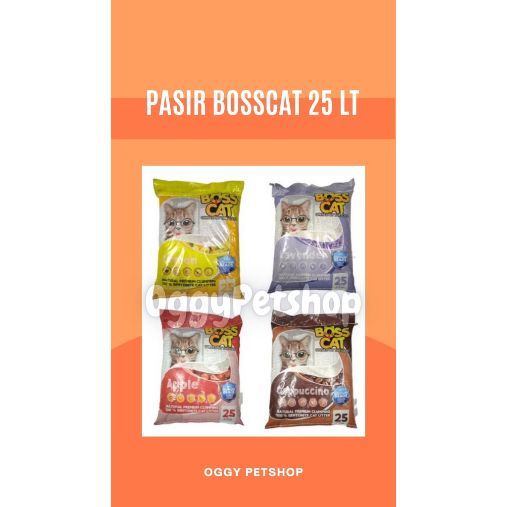 PASIR BOSSCAT setara pawsitive 25 lt