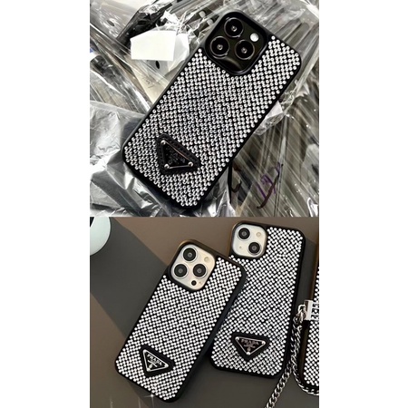 Pradaa Diamond Crystal Case Samsung S23 Ultra S22 S21 S20 plus Ultra S20+ S21+ S21+ S20Ultra S21Ultra S22Ultra Note 20 Note20 Note20Ultra