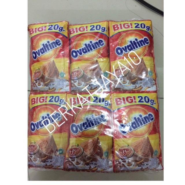 Ovaltine sachet minuman coklat ovaltin 10x20gr | Shopee Indonesia