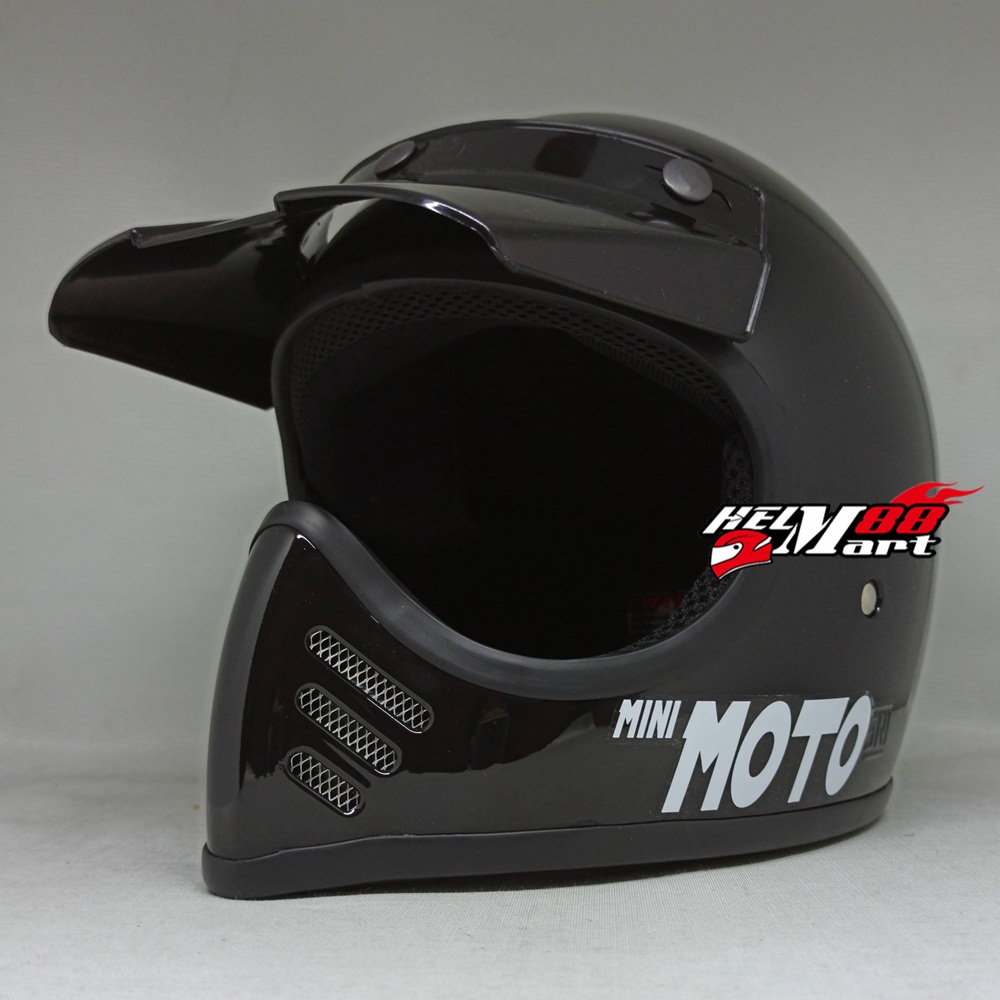 Helm Cakil Fino Mini Moto Helm Retro Cakil Helm Fullface Helm Fino Minimoto