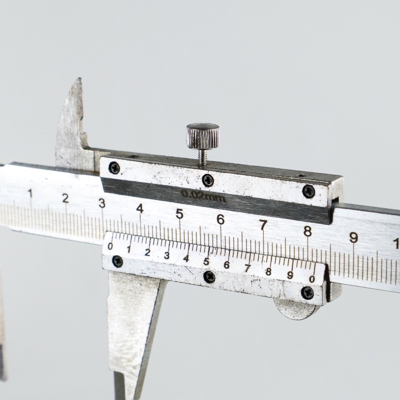 Taffware Jangka Sorong Stainless Steel Vernier Caliper Gauge Micrometer 15CM - JIG-RE0150 - Silver