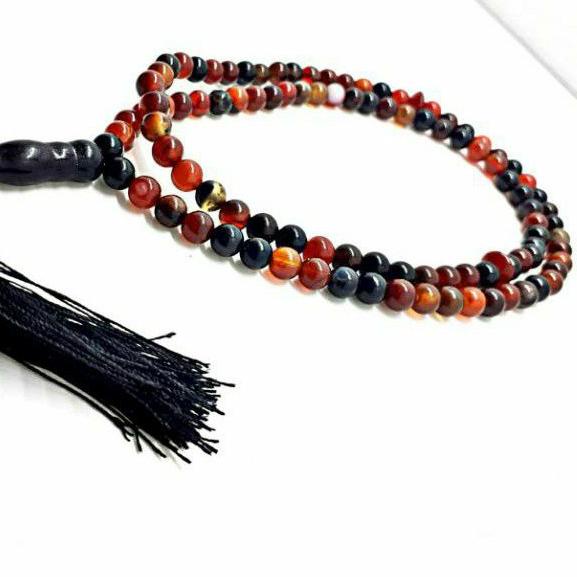 tasbih batu sulaiman asli natural 99 butir