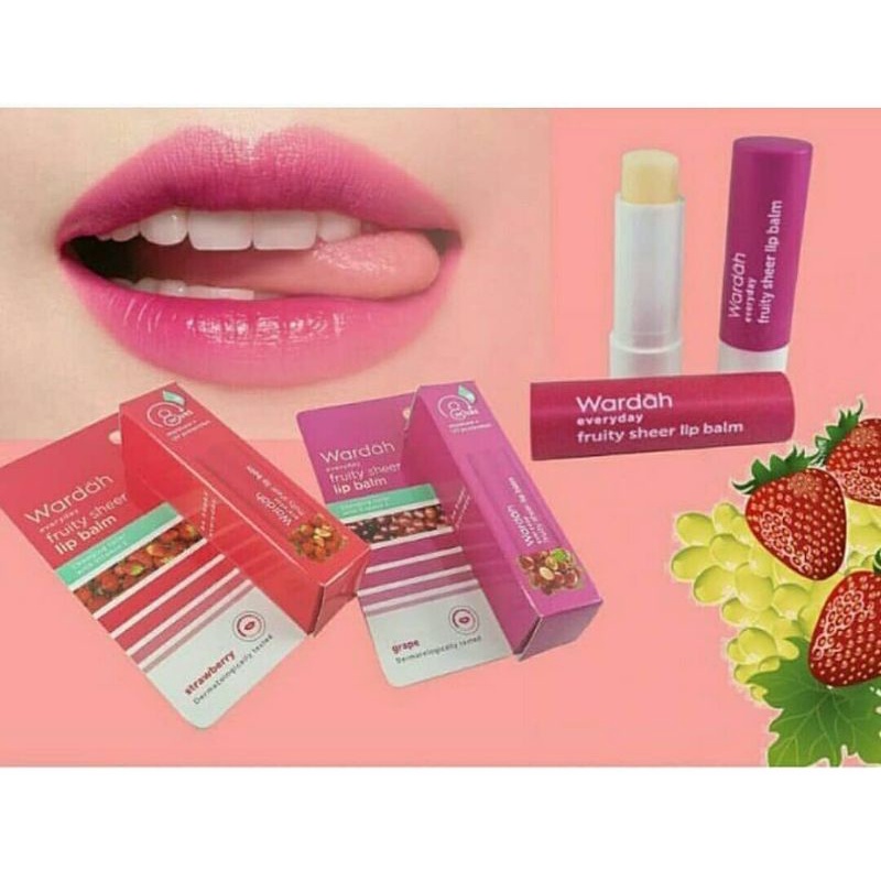 WARDAH LIP BALM-WARDAH SHEER LIP BALM