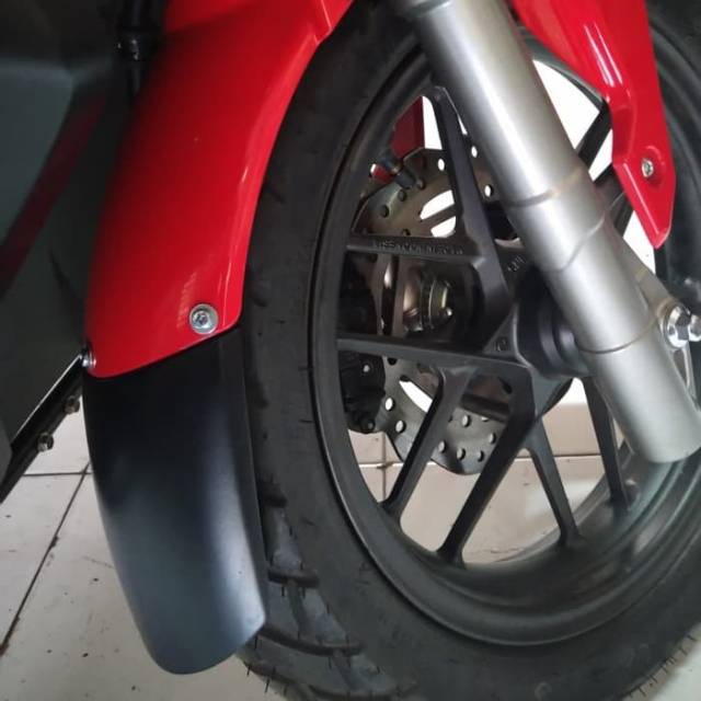 [ABIL JAYA PERKASA] SAMBUNGAN SPAKBOR DEPAN YAMAHA AEROX MUDFLAP AEROX MUDFLAP AEROX