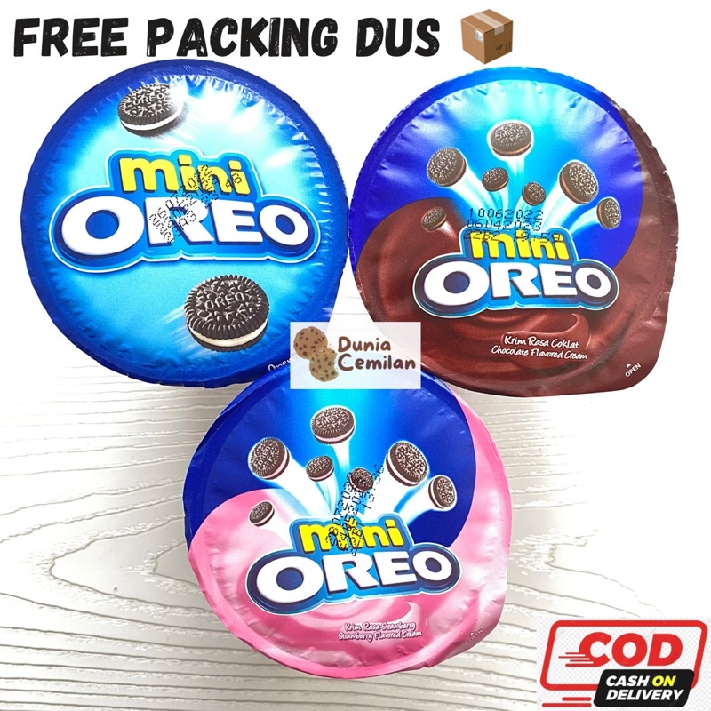 [TERMURAH!] Mini OREO CUP 61.3gr - Biskuit Oreo Kemasan Cup