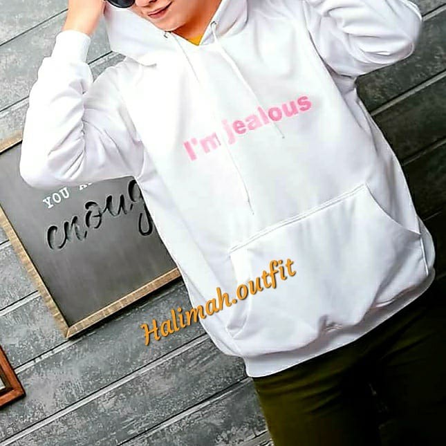 JEALOUS HOODIE UNISEX - HOODIE JUMPER TEBAL TERLARIS