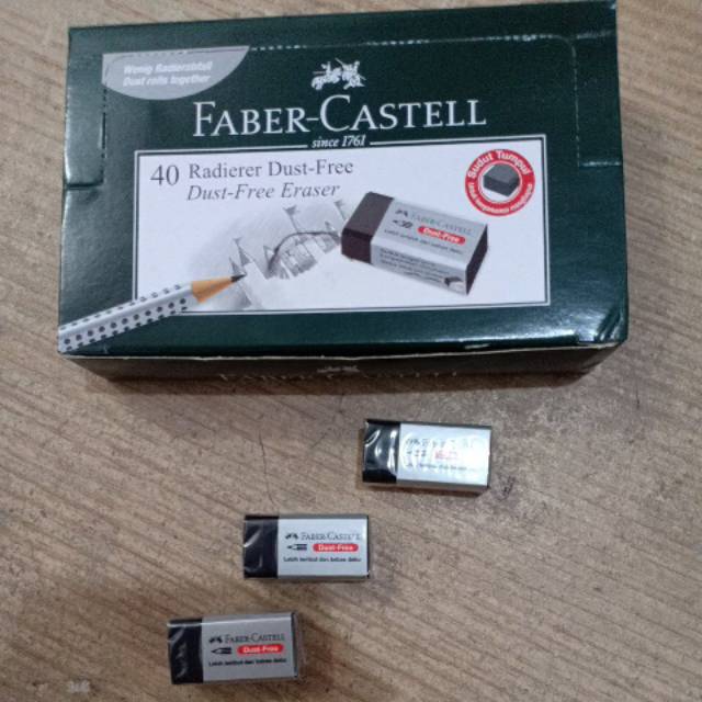 

Penghapus / Eraser / Stip Faber Castel Hitam
