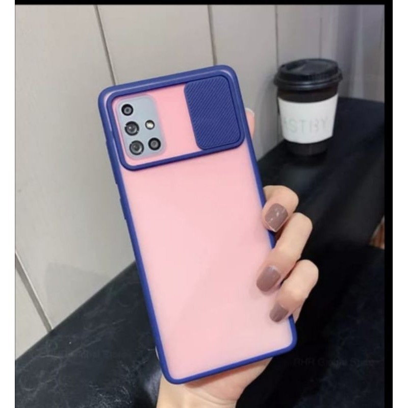 Case Camera Cover Slide OPPO A15/A16/A7/A5S/A3S/A5 2020/A9 2020/A37/A53 2020/A52/A92/A59/F1S/REALME 5/5 PRO/7/7i/7 PRO/C2/C11/C12/C15/C17/C20/C21/C25