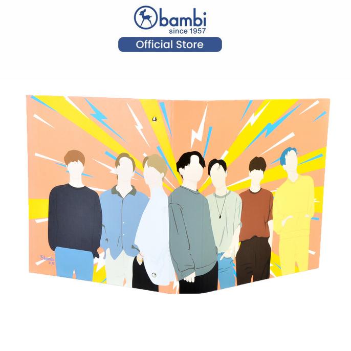 

[[COD]] [PRE-ORDER] K-POP SERIES // Bambi D-Type 3 Ring Binder A4 211001 - 12 BERGARANSI Kode 159