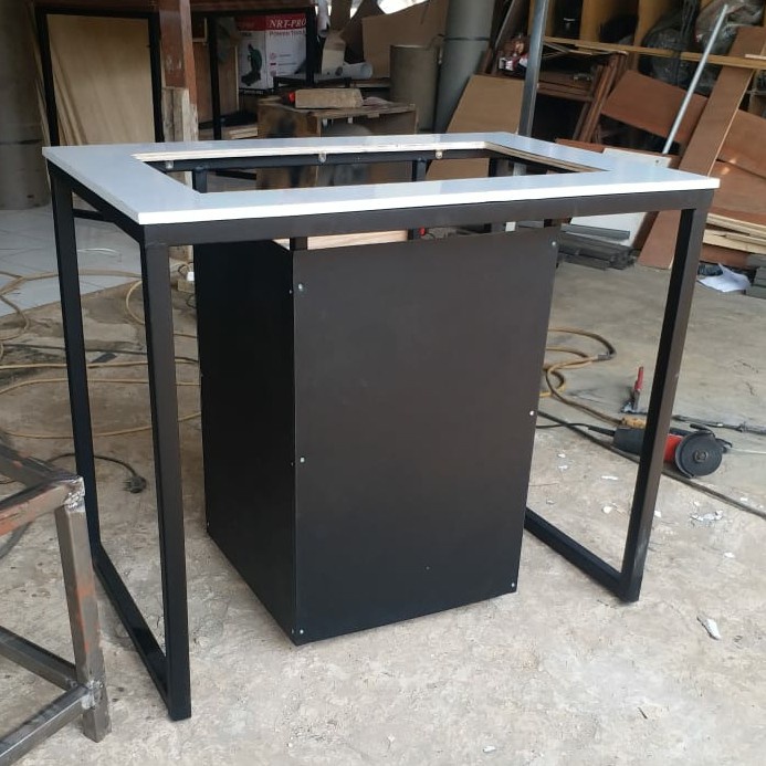 Meja Kompor Tanam 90x60x80cm / Dapur / Meja Makan Grill Shabi Yakiniku