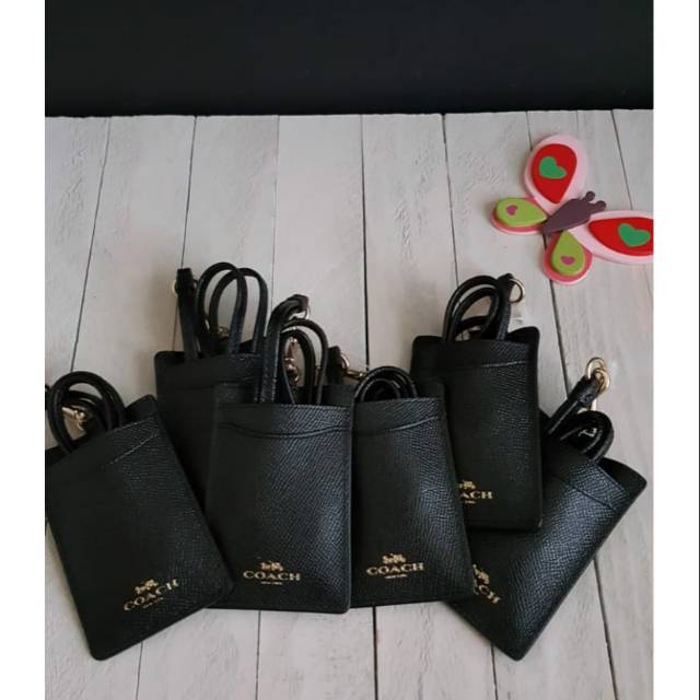 

Coach Lanyard black