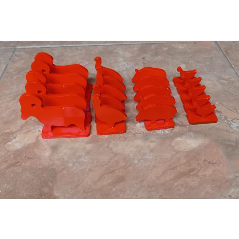 Aji Genta Products Metal Siluet Set Multirange / Metal Siloet / Metal Silhouette / Metsil / Target T