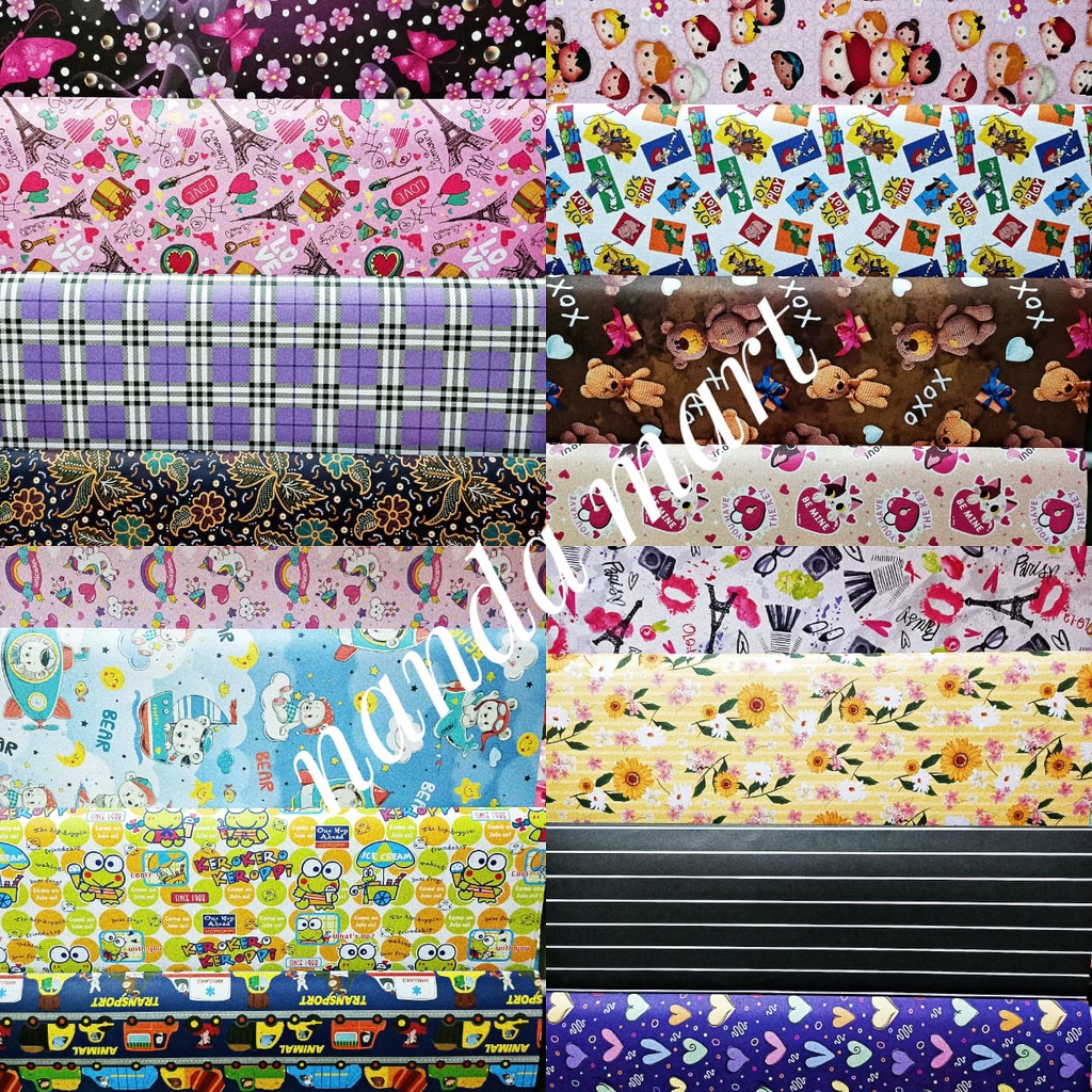 

KERTAS KADO SIZE 100 X 70 (SANSAN WAWA)