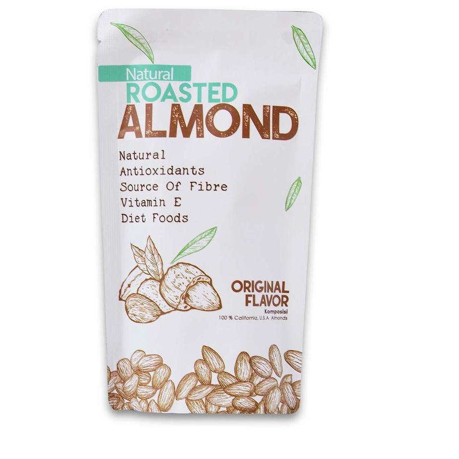 

Bisa COD Natural Roasted Almond (Panggang) 100 Gr