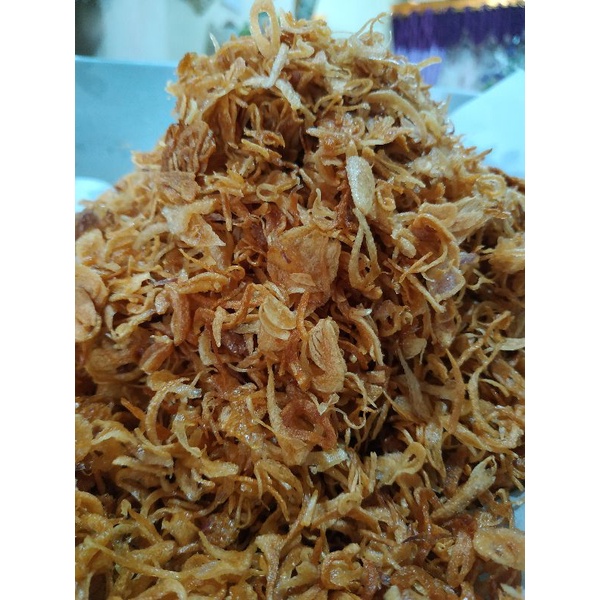 

Bawang Goreng ORIGINAL RENYAH TANPA TEPUNG digoreng dgn minyak SUNCO